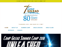 Tablet Screenshot of campgilead.com